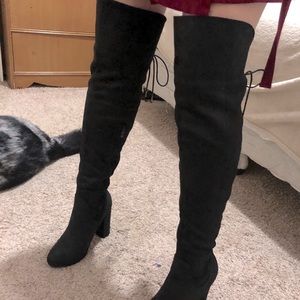 Boohoo over the knee boots